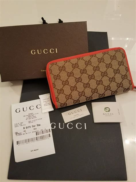 gucci wallet receipt|authentic gucci wallets.